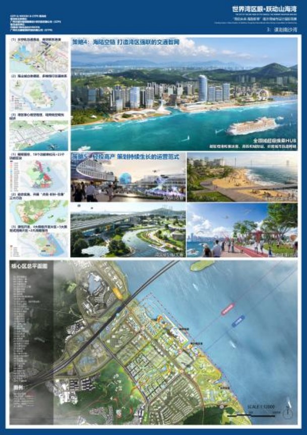 山海之间绘新章！南沙湾城市设计国际竞赛 专业组6大设计方案首发，邀你选出心中理想蓝图！