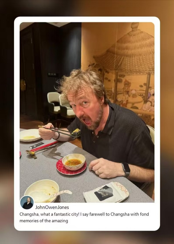 Enchanted by Changsha: British Musical Sensation John Owen-Jones Reveals the City’s Hidden Magic